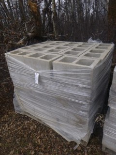 Qty Of 15 1/4in X 10in X 7 1/2in Cinder Blocks