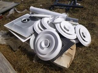 Qty Of Assorted Ducting Covers And Fittings