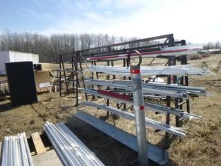 10-Tier A-Frame Metal Storage Rack *Note: Contents Not Included*