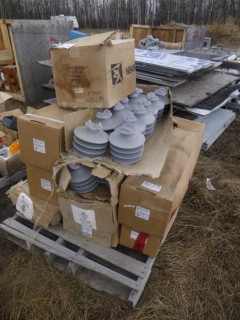 Qty Of Neck Polymer Insulators. PN: IP-35-F1 And IP-15-C