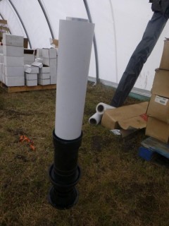 Qty Of (5) 37 1/4in X 8in Roof Vent Systems