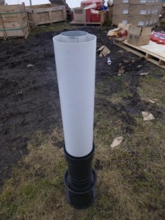 Qty Of (5) 37 1/4in X 8in Roof Vent Systems