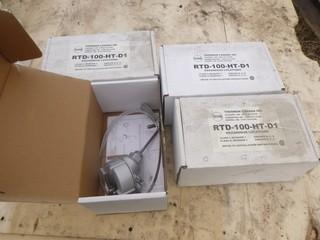 Qty Of (4) Thermon RTD-100-HT-D1 High Temperature RTD Assembly