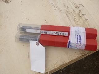 (2) Hilti TE-CX1-10 7 1/2in X 1in Drill Bits