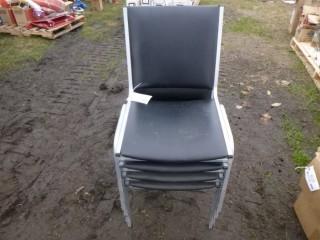 Qty Of (5) Stackable Chairs
