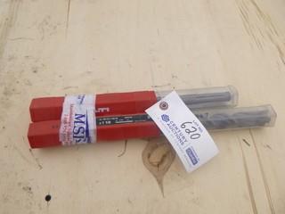 (2) Hilti TE-YX 1-1/8in-15in  8in X 5/8in Drill Bits