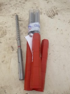 Qty Of (3) Hilti TE-YX 5/8in-14in 8in X 5/8in Drill Bits