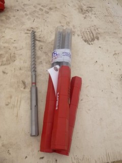 Qty Of (3) Hilti TE-YX 5/8in-14in 8in X 5/8in Drill Bits