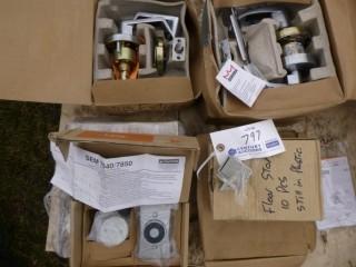 Qty Of Assorted Door Locks / Stoppers