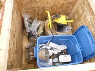 Qty Of Assorted Parts And Electrical Outlets