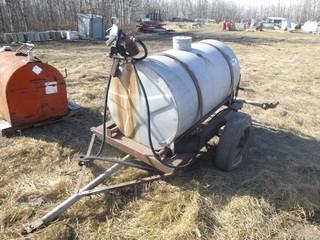Estate Sprayer. C/w 235 Gal Tank, PTO Driven Hyd Pump. *Note: Tires Require Repairs*