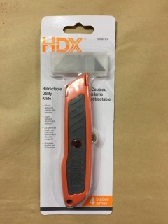 HDX Retractable Utility Knife.
