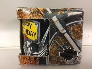 Harley Davidson "Happy Birthday" Mug.