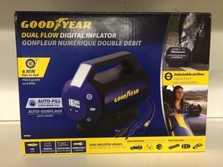 Good Year Dual Flow Digital Inflator.
