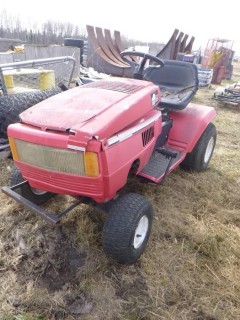 Mastercraft 12hp Ride On Tractor. *Note: Running Condition Unknown, Missing Attachments*