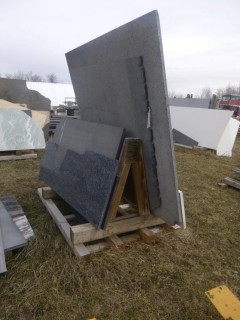 Qty Of Assorted Size Pieces Of Granite