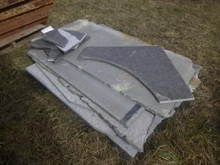 Qty Of Assorted Size Pieces Of Granite