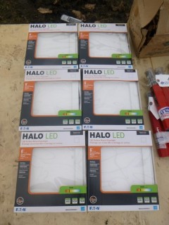 Qty Of (6) Eaton 5in/6in Halo LED Direct Ceiling Mounts