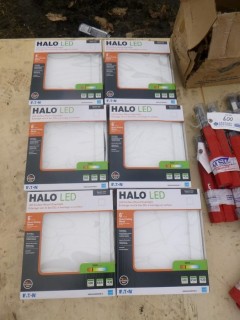 Qty Of (6) Eaton 5in/6in Halo LED Direct Ceiling Mounts