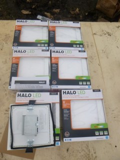 Qty Of (6) Eaton 5in/6in Halo LED Direct Ceiling Mounts