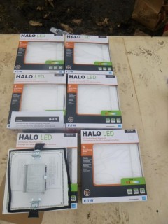 Qty Of (6) Eaton 5in/6in Halo LED Direct Ceiling Mounts