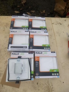 Qty Of (6) Eaton 5in/6in Halo LED Direct Ceiling Mounts