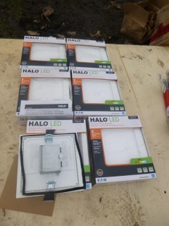 Qty Of (6) Eaton 5in/6in Halo LED Direct Ceiling Mounts
