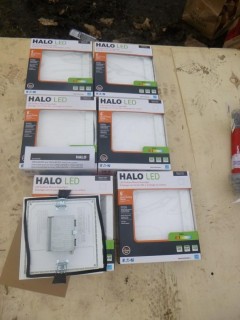 Qty Of (6) Eaton 5in/6in Halo LED Direct Ceiling Mounts