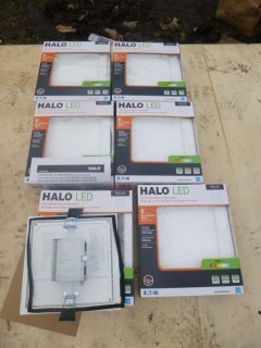 Qty Of (6) Eaton 5in/6in Halo LED Direct Ceiling Mounts