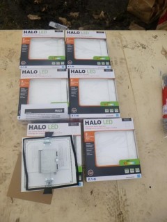 Qty Of (6) Eaton 5in/6in Halo LED Direct Ceiling Mounts