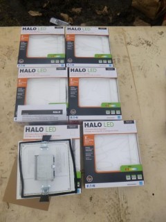Qty Of (6) Eaton 5in/6in Halo LED Direct Ceiling Mounts