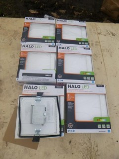 Qty Of (6) Eaton 5in/6in Halo LED Direct Ceiling Mounts