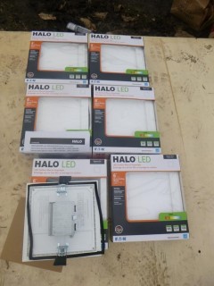 Qty Of (6) Eaton 5in/6in Halo LED Direct Ceiling Mounts