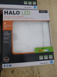 Qty Of (6) Eaton 5in/6in Halo LED Direct Ceiling Mounts