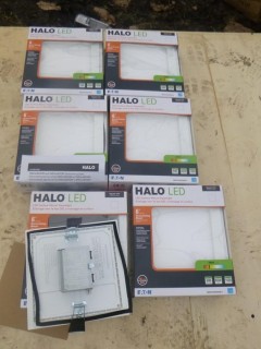 Qty Of (6) Eaton 5in/6in Halo LED Direct Ceiling Mounts
