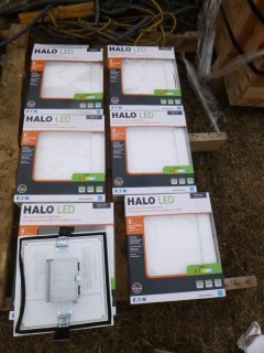 Qty Of (6) Eaton 5in/6in Halo LED Direct Ceiling Mounts