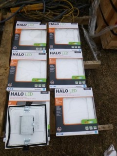 Qty Of (6) Eaton 5in/6in Halo LED Direct Ceiling Mounts