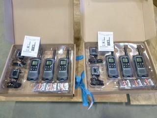 (2) Motorola Talkabout Two-Way Radio, T2XX Series, Model T200TP (EE2-2-2)