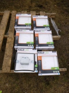 Qty Of (6) Eaton 5in/6in Halo LED Direct Ceiling Mounts