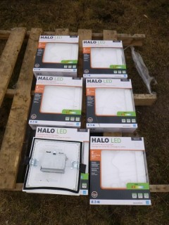 Qty Of (6) Eaton 5in/6in Halo LED Direct Ceiling Mounts