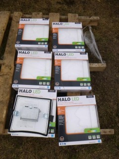 Qty Of (6) Eaton 5in/6in Halo LED Direct Ceiling Mounts