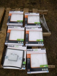 Qty Of (6) Eaton 5in/6in Halo LED Direct Ceiling Mounts