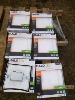Qty Of (6) Eaton 5in/6in Halo LED Direct Ceiling Mounts
