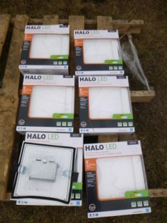 Qty Of (6) Eaton 5in/6in Halo LED Direct Ceiling Mounts