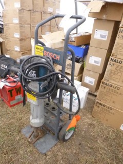Bosch Brute Turbo 120V Hammer C/w Cart