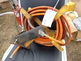7/8in Air Hose C/w Reel