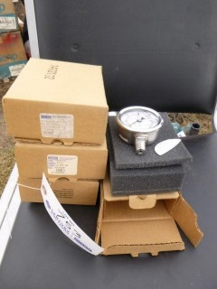 Qty Of (3) Wika 30psi Pressure Gauges