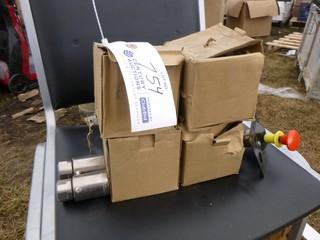 Qty Of (4)Pneumatic Switches, C/w Sliptank Vent, Super Swivels