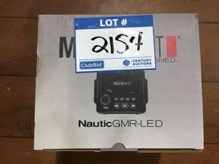 MB Quart NauticGMR-LED Off-Road & Marine Multimedia Source Unit Mobile Entertainment Controller.