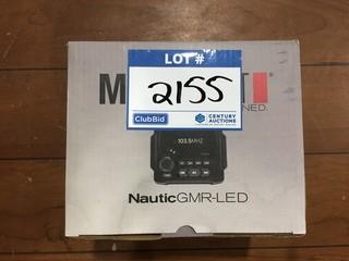 MB Quart NauticGMR-LED Off-Road & Marine Multimedia Source Unit Mobile Entertainment Controller.